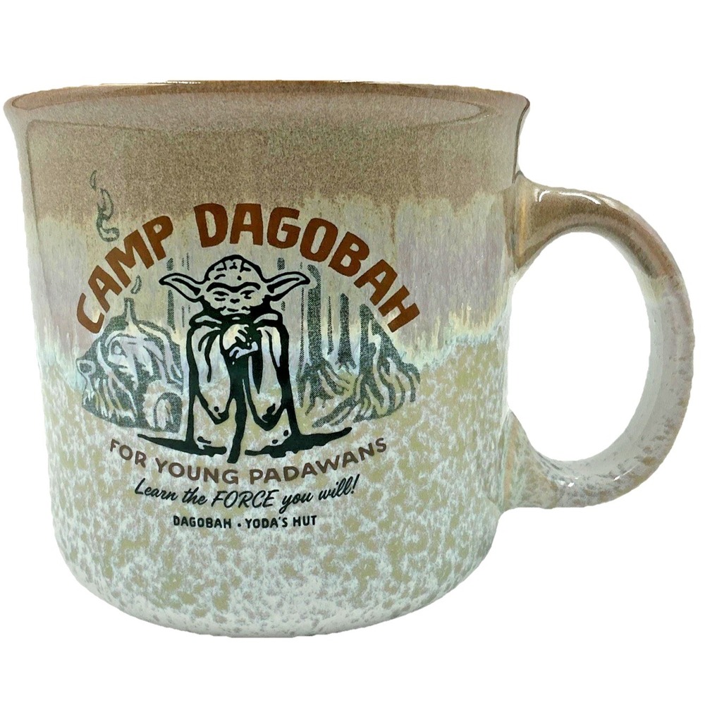 Star Wars Camp Dagobah Yoda Mug For Young Padawans Learn The Force You Will